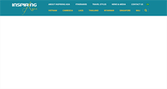 Desktop Screenshot of inspiring-asia.com
